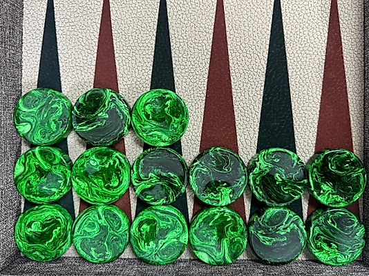 Forest green 10mm x 44.5mm