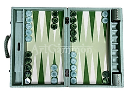 ArtGammon Turquase Croco Backgammon Board