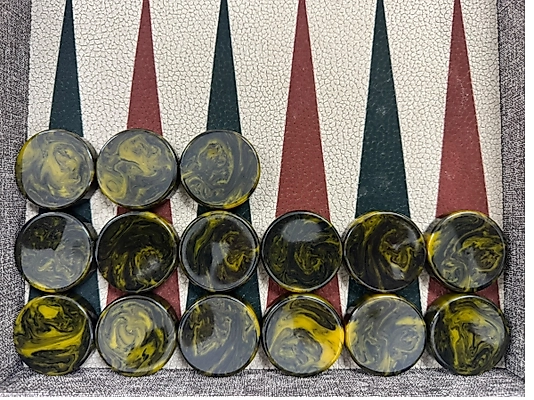 Forest green 10mm x 44.5mm