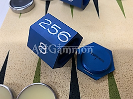 ArtGammon Hexagon Doubling Cube