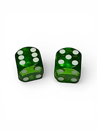 Green Backgammon Precision Dice