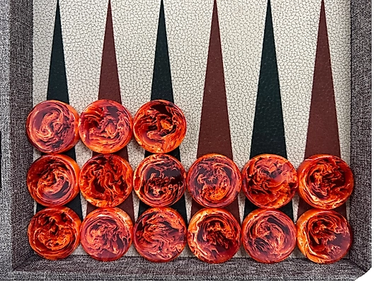 Forest green 10mm x 44.5mm